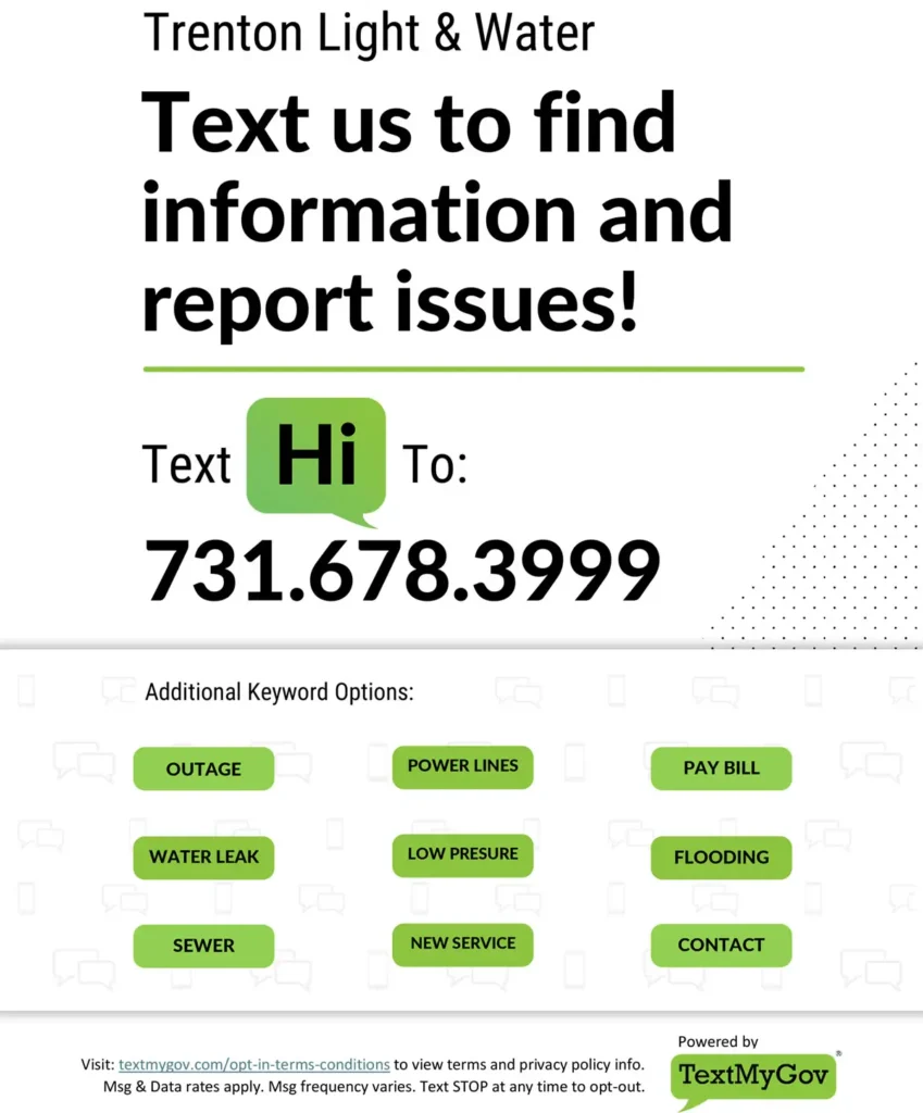 TrentonLW TN TextMyGov Combo Flyer